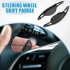 ABSOPRO Steering Wheel Shift Paddle Extensions for Nissan Altima 2019 2020 Aluminum 2 Pieces Covers/Shifter 2021, Alloy, Black,