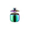 stainless steel seasoning jar Seasoning Jars Korean Style Condiment Pot Spice Container with Lid Salt Organizer Kitchen Tools