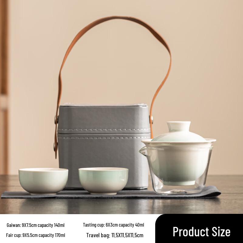 Yipan Portable Ceramic Travel Tea Set