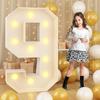 Light Up Balloons Giant Birthday Figure 70cm Birthday Balloon Frame  Birthday Decoration