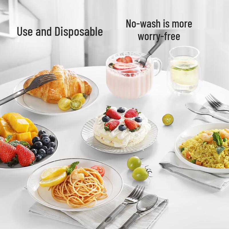 Meiliya Individually Packaged Disposable Spoons