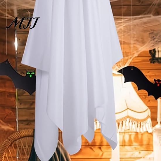 Haunted House Supplies 3Pcs Halloween Hanging Ghost Decorations, Spooky Flying with Scary Cute Decor Lanyard for House, Outdoor, Porch