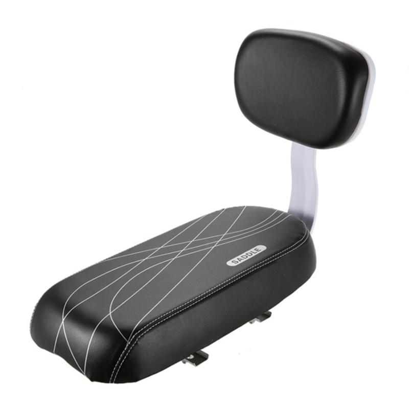 Cycle Accessories Parts Bicicleta Bicycle Rear Seat Saddle Bicycle Child Seat With Back Rest With Handle Armrest Footrest Pedal