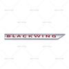 Suitable for Cadillac modification BLACKWING metal body labeling car stickers emblem