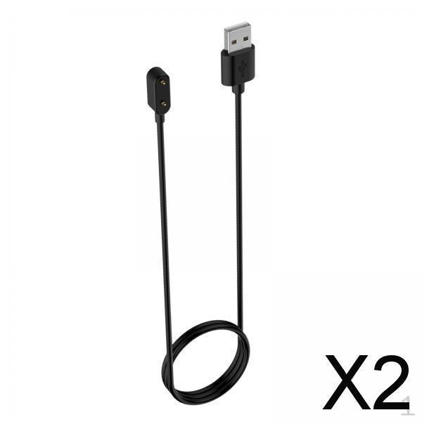 

2xWatch Charger Watch Fit USB Charging Cable Black , black, 2
