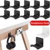 Adhensive Headphone Hook Wall-mounted Earphone Display Stand Headphone Stand  for Gaming Headsets