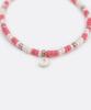 Bonbeau Silver Epoxy Moon Charm Beads Bracelet Silver Epoxy Moon Charm Color Mix Beads Bracelet