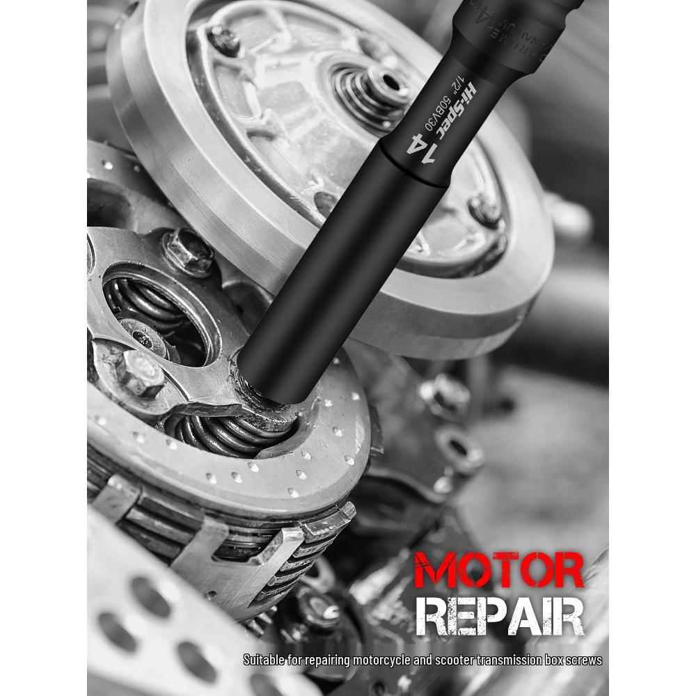 Electric Wrench Extended Thin-Walled Hex Socket Air Impact Tools for Motorcycle Repair