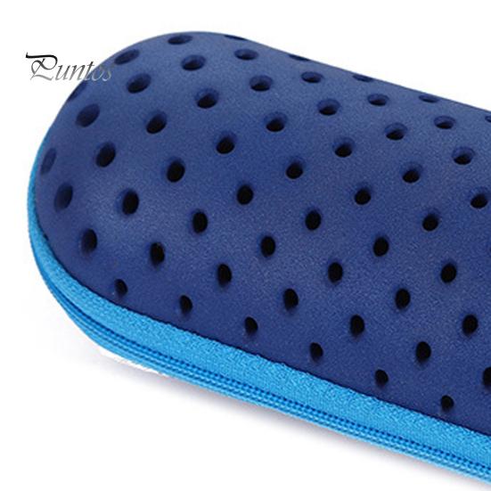 Swim Goggle-etui med glidelåslukking Lett beskyttelsesveske for briller Ventilert designbrilleboks for oppbevaring av svømmeutstyr