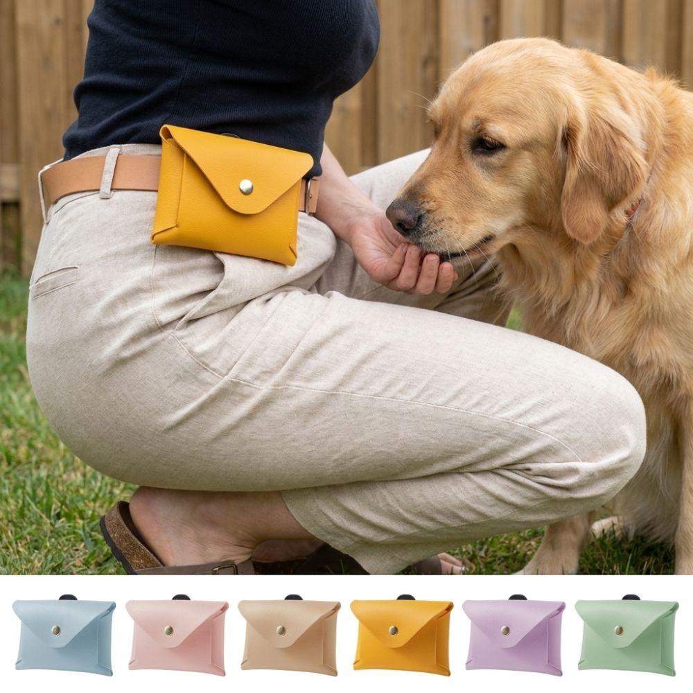 Shockproof Dog Training Snack Bag Clip on Dog Treat Holder Walking Snack Bag Outdoor Walking