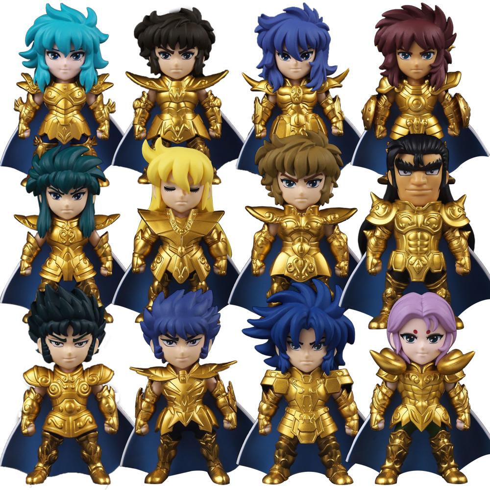12Pcs/Set Saint Seiya Artliized Blind Box Tamashi Box Gold Saints Collection Decoration Model Desk Decoration Toy Hobbies 11cm