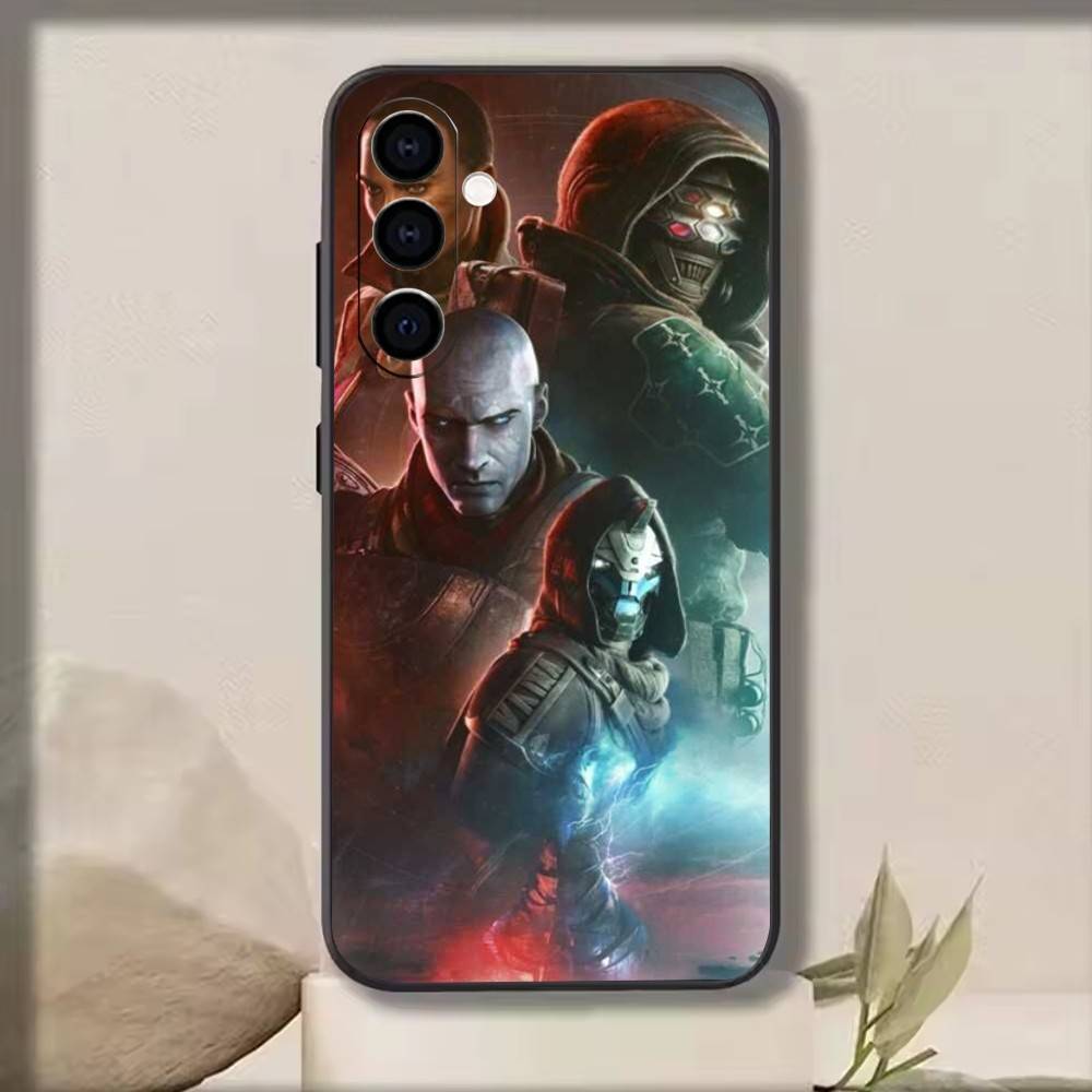 Destiny   Phone Case Black Silicone Soft For Samsung Galaxy A73,A72,A71,A70,A53,A52,A51