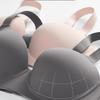 Übergröße Damen Nahtloser Push-Up BH Lässig Einfarbig Basic Bralette Bequeme Kabellose Unterwäsche