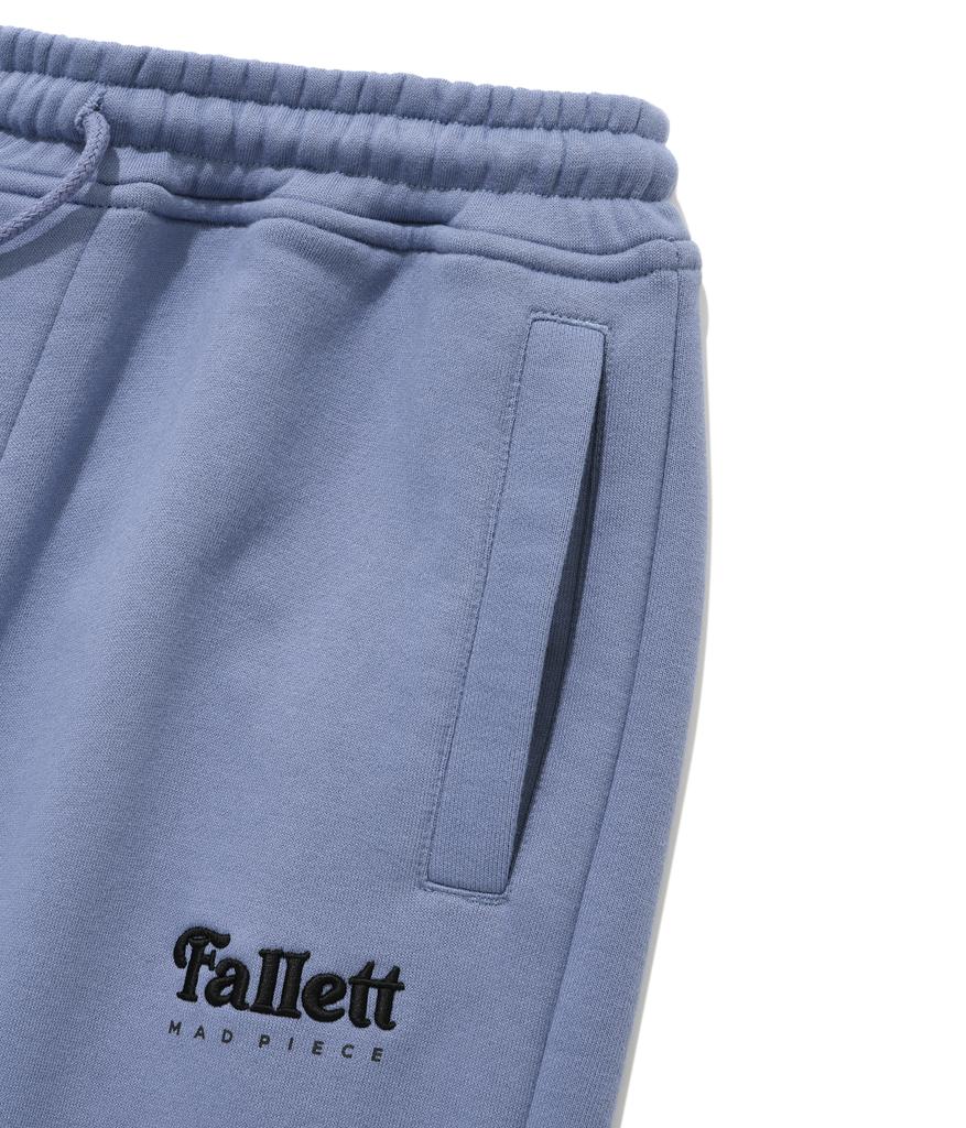 FALLETT Story Logo Jogger Pants Iris Blue