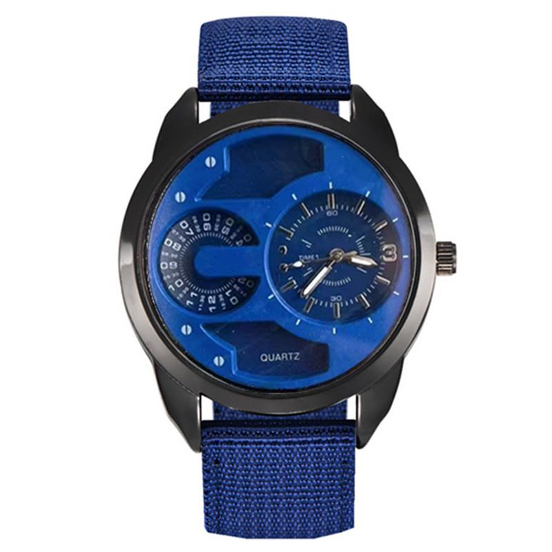 Original Brand Men Watches Boys Fashion Nylon Band Gifts Quartz Watch Black Relogio Masculino Montre Homme Reloj Hombre