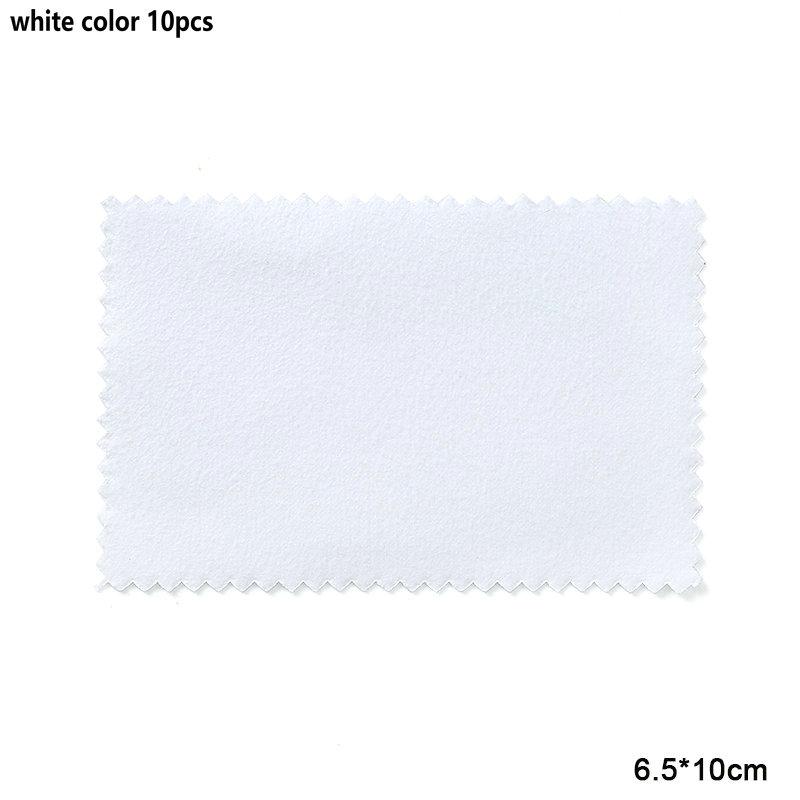 10-50 szt. Srebrne ściereczki do polerowania Ściereczka do czyszczenia biżuterii Miękkie czyste chusteczki Nietoksyczny środek do usuwania nalotu do biżuterii, monet, zegarków