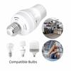 E27 Socket PIR Motion Sensor Lamp Holder Auto On/Off E27 Adapter for E27 Bulbs Basement Lighting