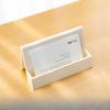 Business Card Holder for Desk, Clear Plastic Business Cards Display Holders Stand