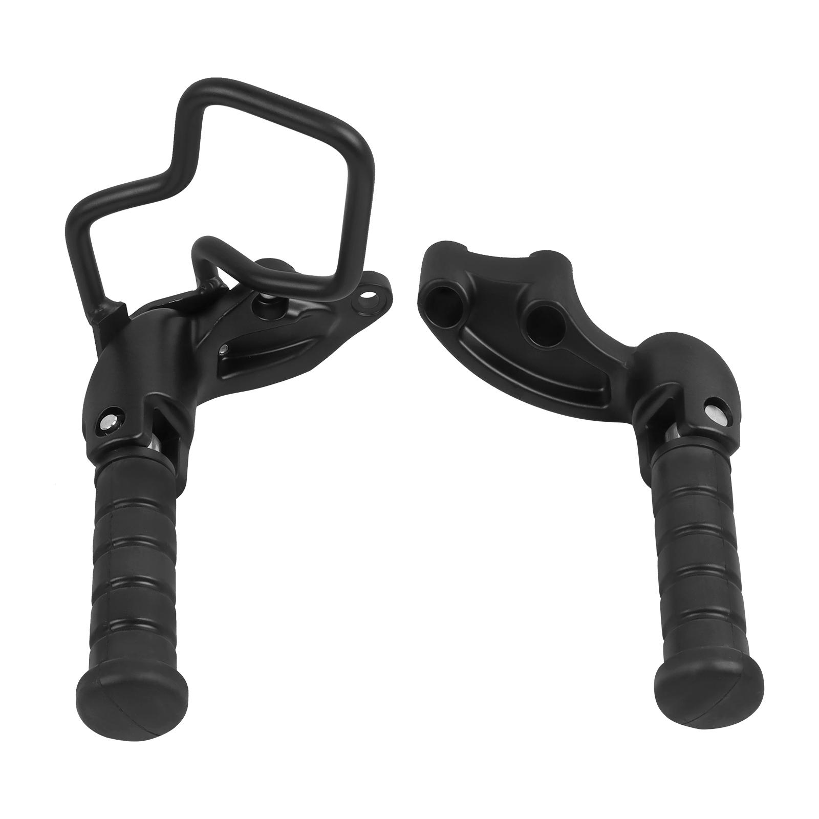 Motorcycle Rearset Footpegs For Indian Scout 2015-2024 Scout Sixty 2016-2024 Scout Bobber 2018-2024 Foldable Passenger Footrest чёрный