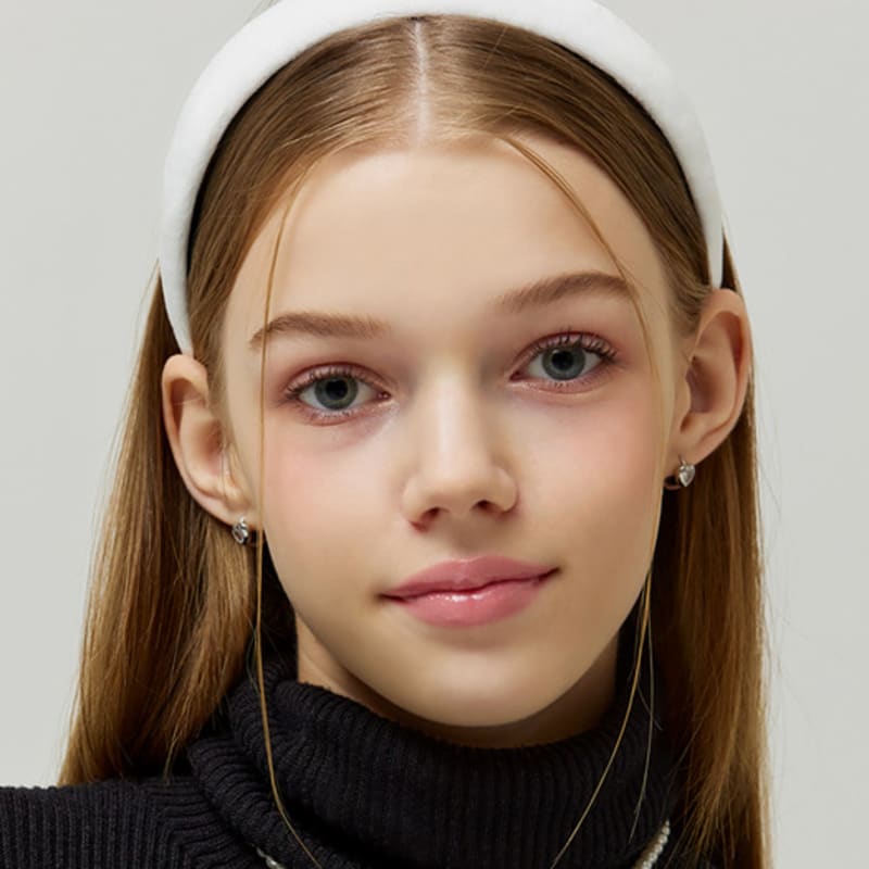 

VVV Бельбоа Объемная повязка для волос _ Белая WHITE