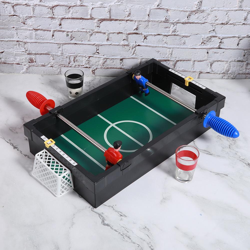 Doppel Menschen Indoor Tischfußball Spiel Mini Desktop Fußball Spielzeug Interaktive Spiele