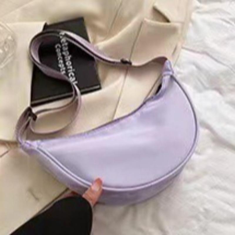 Taška přes tělo, Kabelka ve tvaru knedlíku, Lehká a sportovní taška přes tělo, Taška přes jedno rameno, Taška pod paží