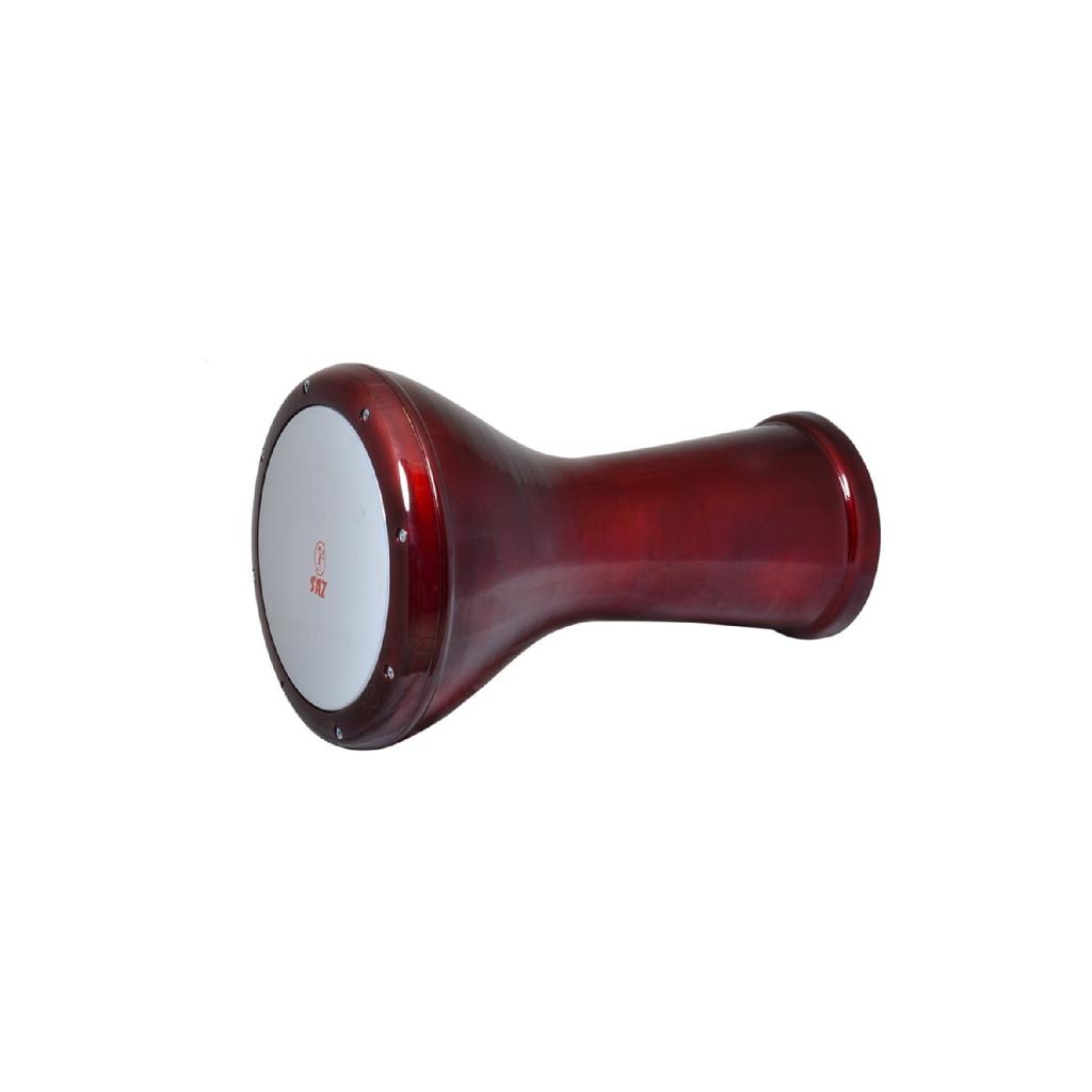 370b-br Pottery Darbuka Static Claret Red