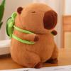 Turtle Backpack Capybara Plush Toy Simulation Turtle Backpack Capibara Stuffed Animals Celebrity Capybara Doll
