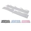 3 Pieces Baby Bed Rail Bumper Split Type Infant Bed Soft Guard Sleeve Bubble Velvet Fabric Edge Prot
