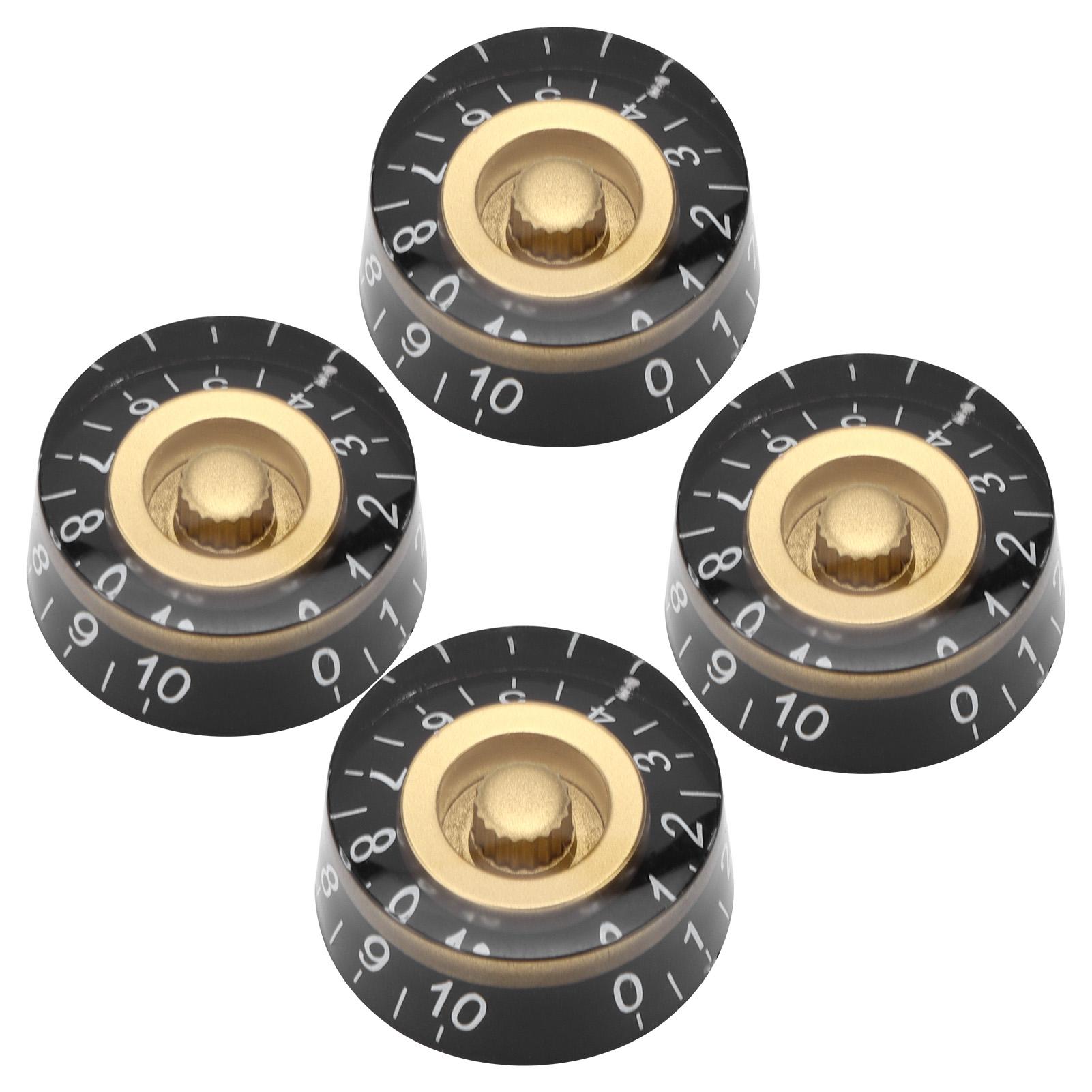 

4 шт. Ручки-циліндри Потенціометр регулювання гучності для електрогітари LP Прямий тип бочки