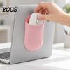 Protective Sleeve for Wireless Mouse Pouch, Self Adhesive Universal Storage Work from Home Bag, Lycra Fabric Large Opening Holder Laptop Computer