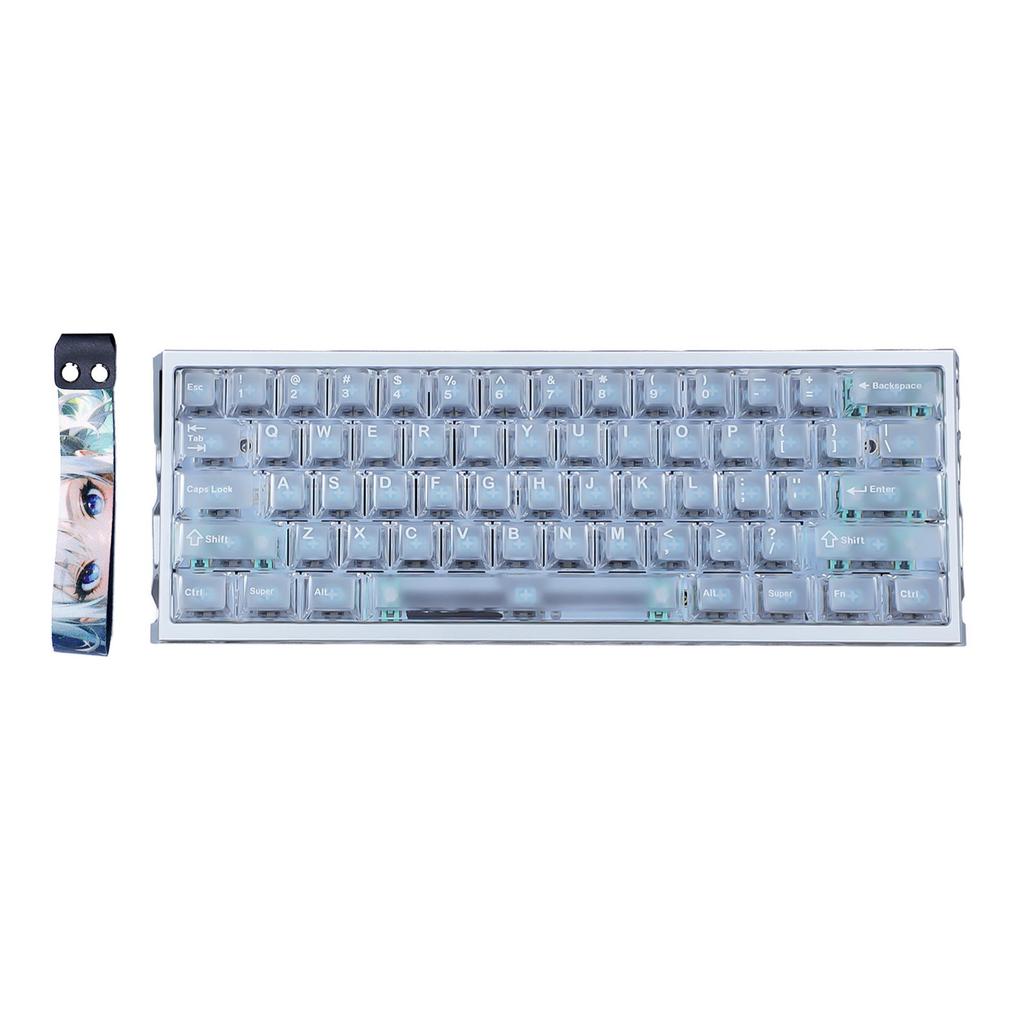 Dynamic Luminous Wired Mechanical Keyboard & Silent Gaming Mouse Set, Three-Mode for Office & Gaming.