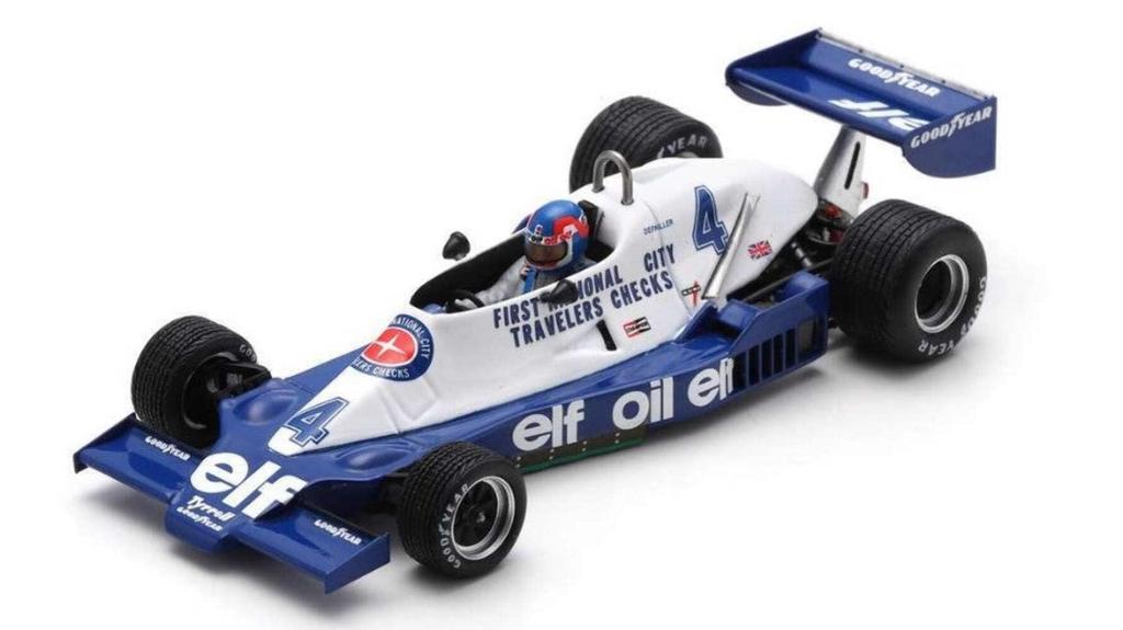 Spark scale Tyrrell 008 1978 F1 Australian Grand Prix 3rd place Depailler 1/43 #4 P.