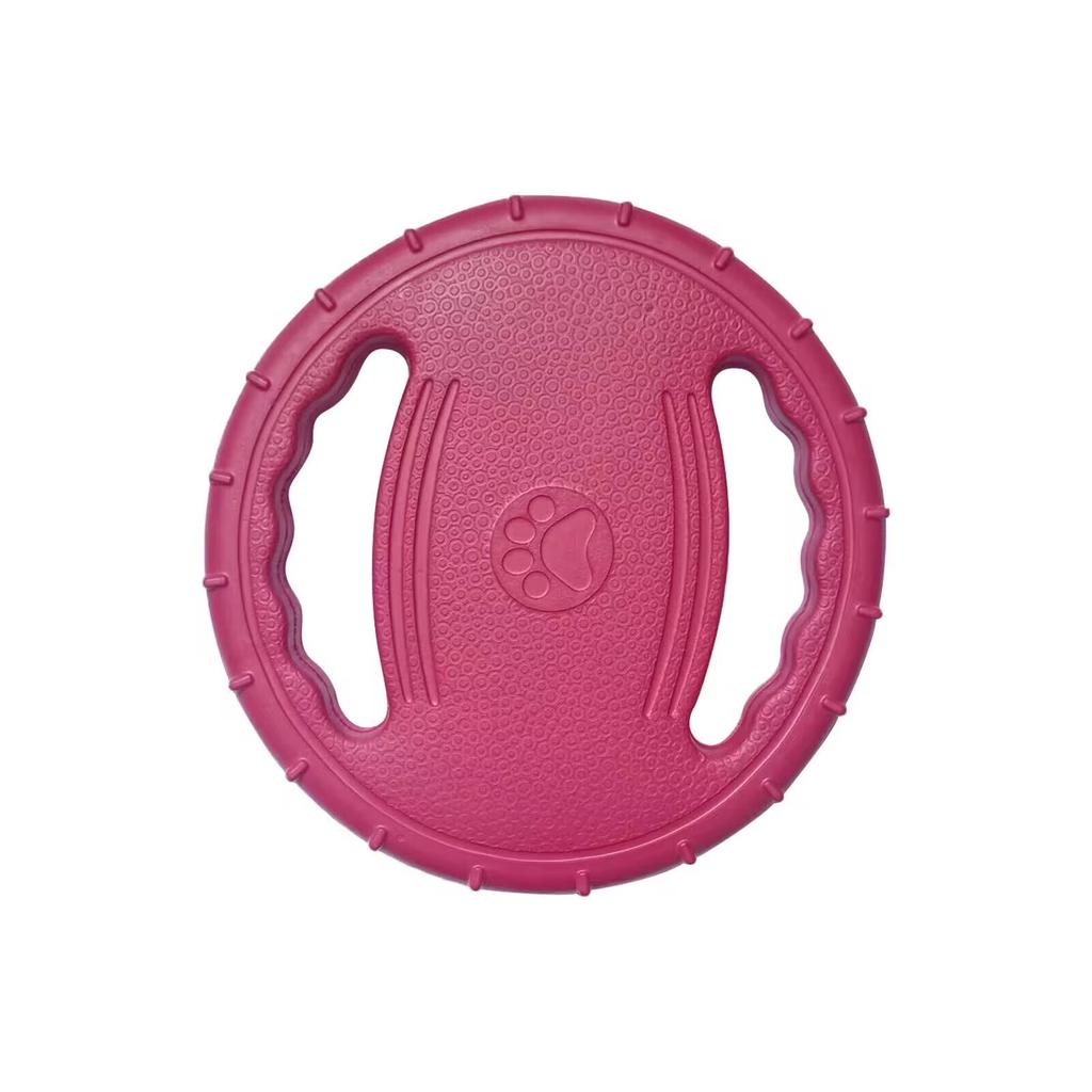 Pet Flying Disc EVA Dog Training Pull Ring Bite Resistant Floating Toy Dog Outdoor Sports Interactive Game Frisbee
