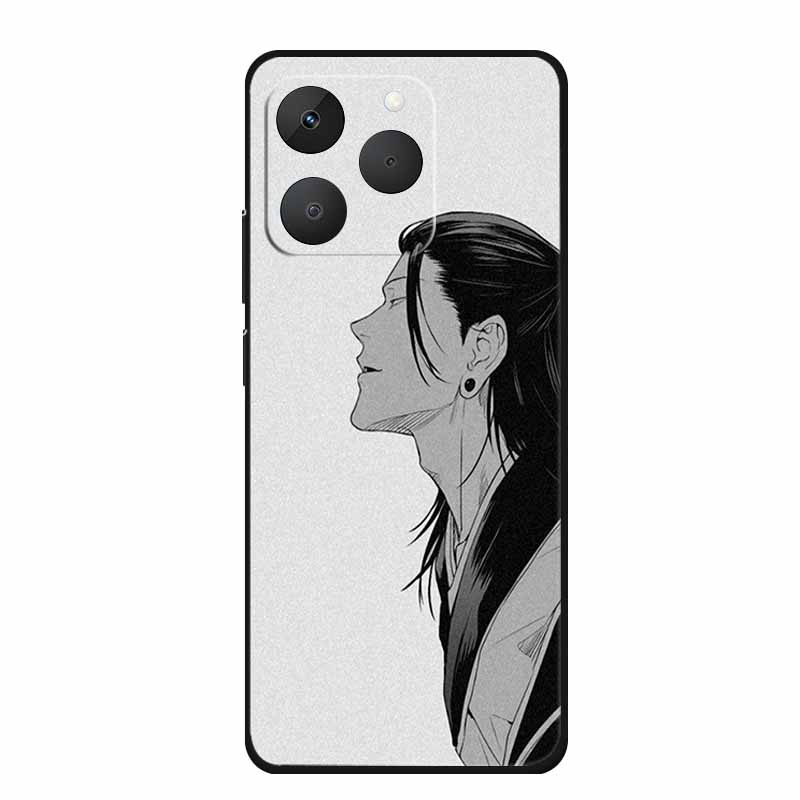 For Realme 15T Phone Case 15 T Fashion Picture Black Silicone TPU Soft Back Cover Case For Realme 15T 5G 2025 Case Realme15T Bag