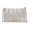 Niche Pleated Bag Women's New Trendy Shoulder Bag Crossbody Fashion Chain Envelope Small Square Bag