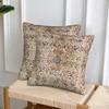 Stampa Tappeto Persiano Esfahan in Seta 2 Pezzi Federe Quadrate Copricuscino Cuscino Cerniera Decorativo Comfort Cuscino da Arredo per la Casa
