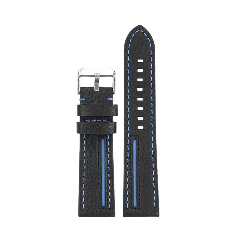 22mm Italian Leather Bracelet For Casio Edifice Heart of the Earth EFR-303CL Leather Watchband Efr-303d/l Watch Strap 22mm ECB-9