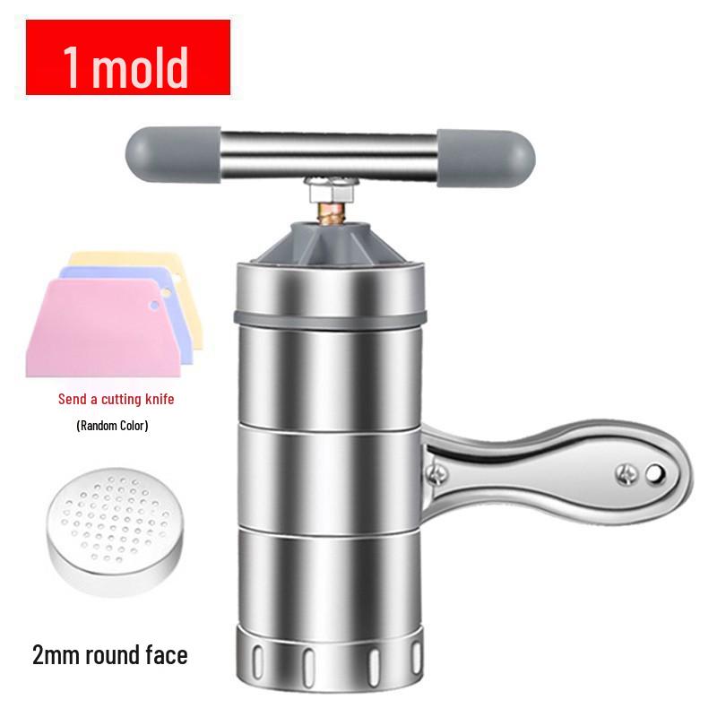 Manual Stainless Steel Noodle and Pasta Maker with Hand Crank