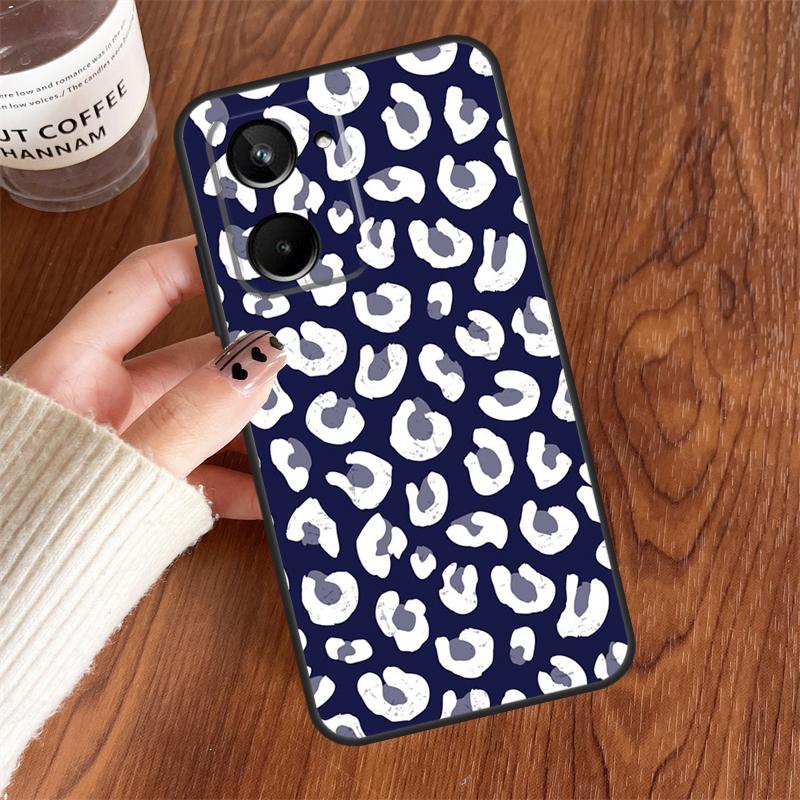 Coque Luxe Léopard Pour Realme 10 11 12 13 14 15 Pro Plus C65 C71 C75 C55 C63 C61 C53 C67 C35 GT6 GT7 Pro
