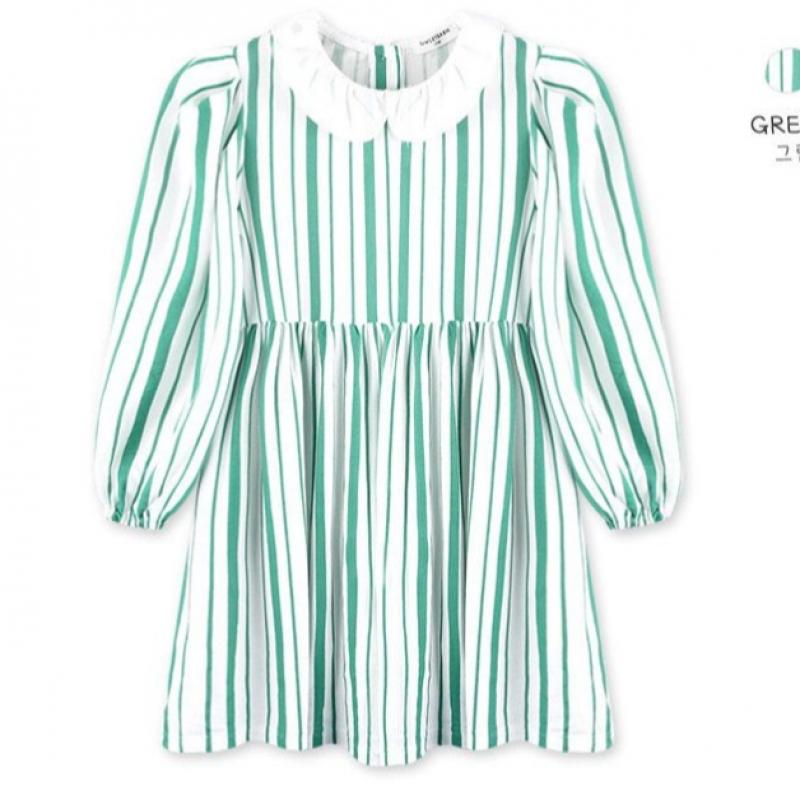 Olivean Olivean Aura Line Dress  Green 