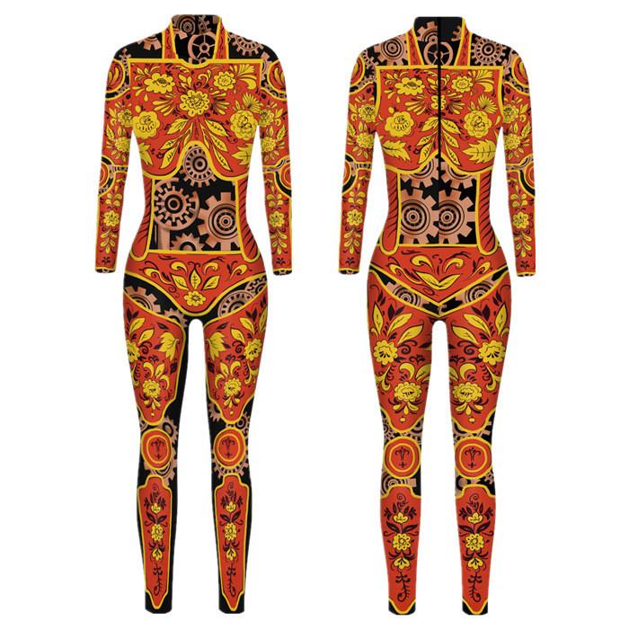 Cosplay Jumpsuit With 80 Cotton Blend Fabric For Adults And Kids Halloween Costume