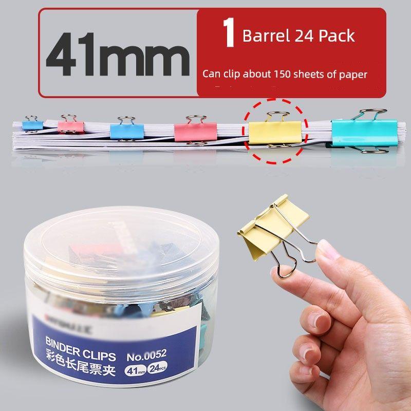 Clip Office Supplies Binder Clip Fishtail Clamp Butterfly Clip Holder Binder Clip Stationery Ticket Holder Medium Large Folder Bill Clip Reverse Clip