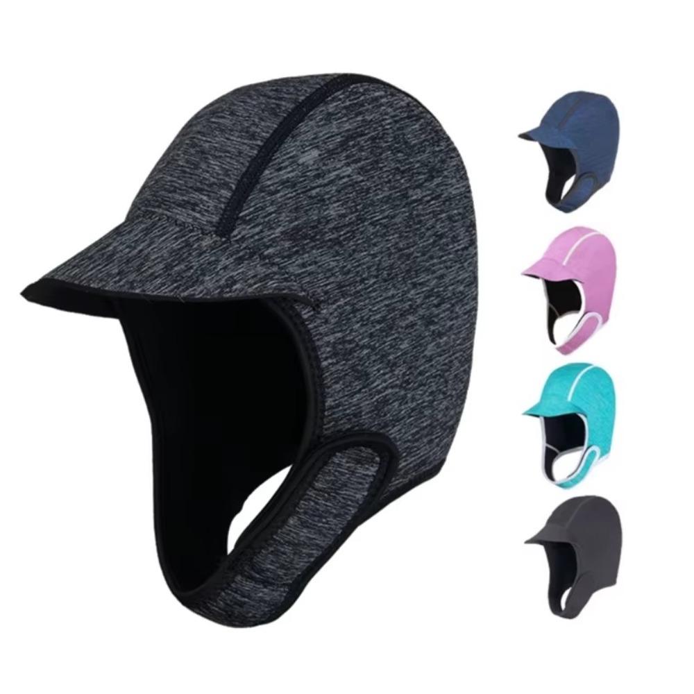 Thermal Neoprene Hat Adjustable Headgear Diving Hood Beanie  or Surfing Kayak Swimming Diving