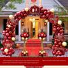 Wedding Balloon Arch Set - Rustic Gate Décor for Hotel Banquets and Engagements