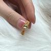 Neu im Retro-Court-Stil Peridot Ring Licht Luxus Exquisite Ringe für Damen Party Hochzeit Romantisches Bankett Fein