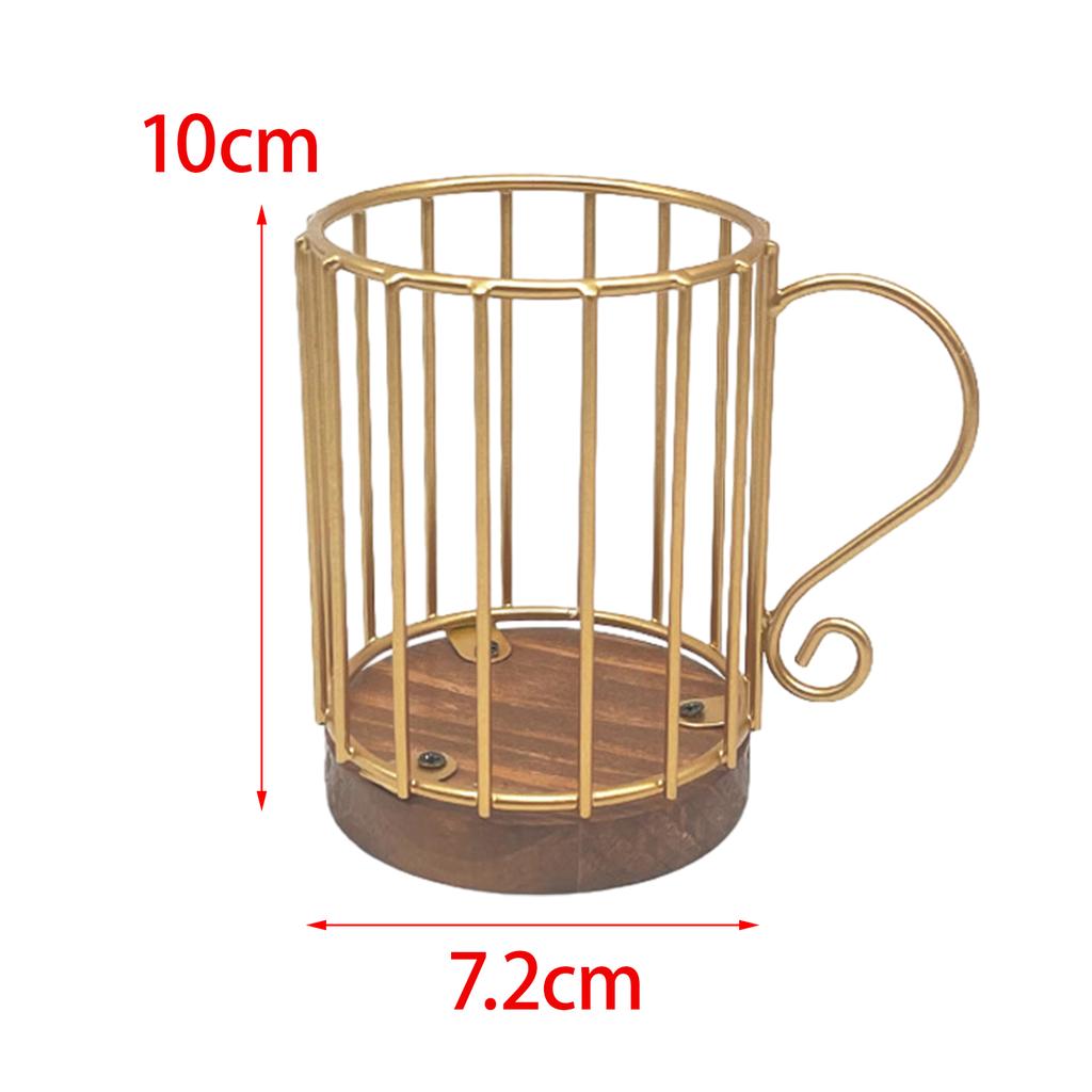 Kaffeefilterhalter Kaffeepadhalter Kaffeefilter Aufbewahrungsbehälter für Bürotheke Heimbarzubehör