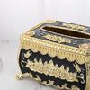 Acrylic Tissue Decor Elegant Design Luxury Napkin Organizer for Kitchen Bathroom Office Living Room