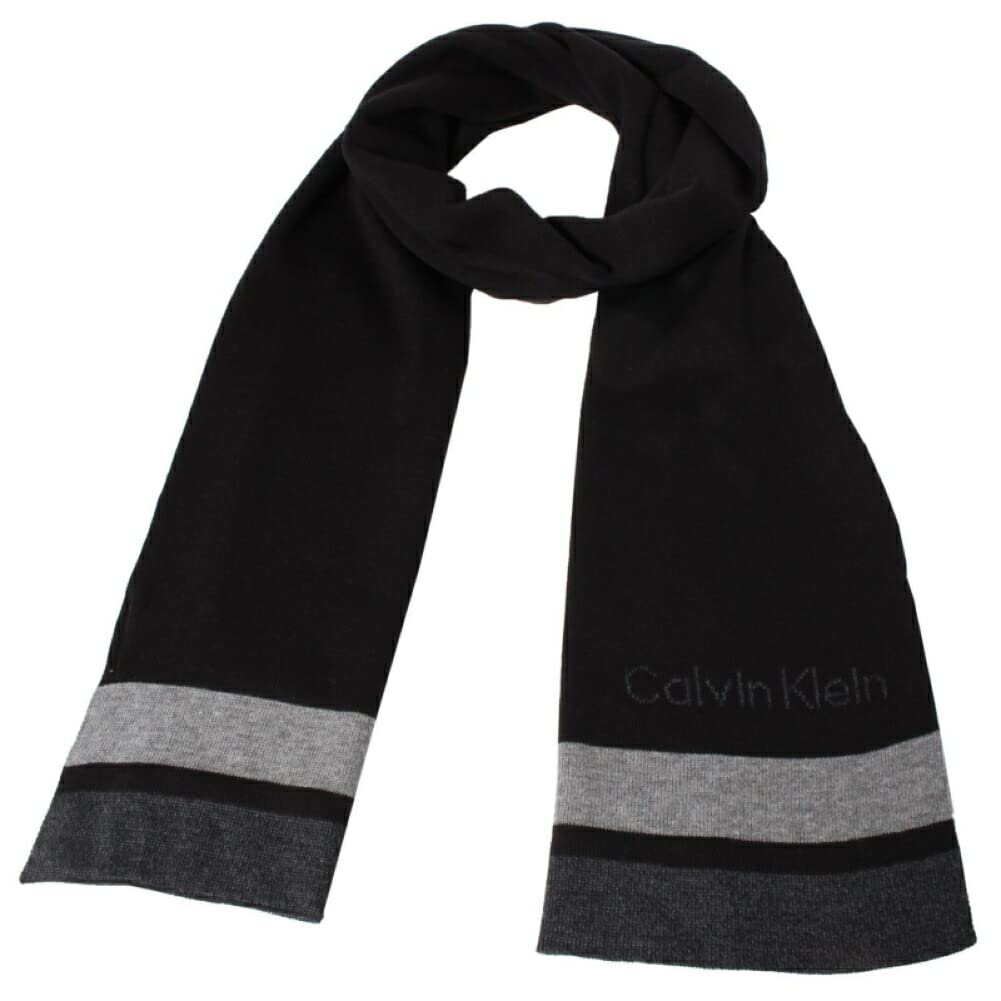 

CK200043 001 Black [Calvin Klein] Scarf/Muffler Men s [Used] чёрный