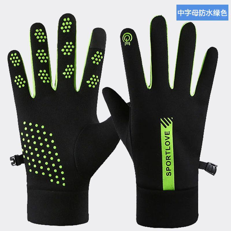 Winter Gloves for Men and Women Plus Fleece Anti-wind Screen Anti-slip Hot Selling Cycling Driving Outdoor Sports Cycling Gloves
